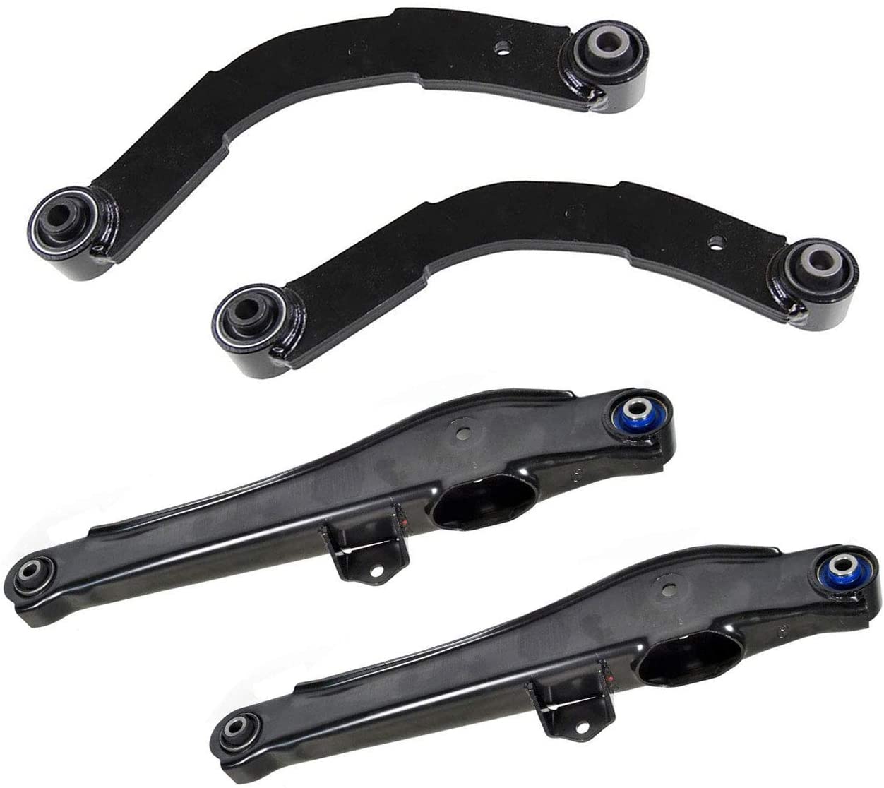 2x Rear Upper + 2x Rear Lower Control Arms for 2007