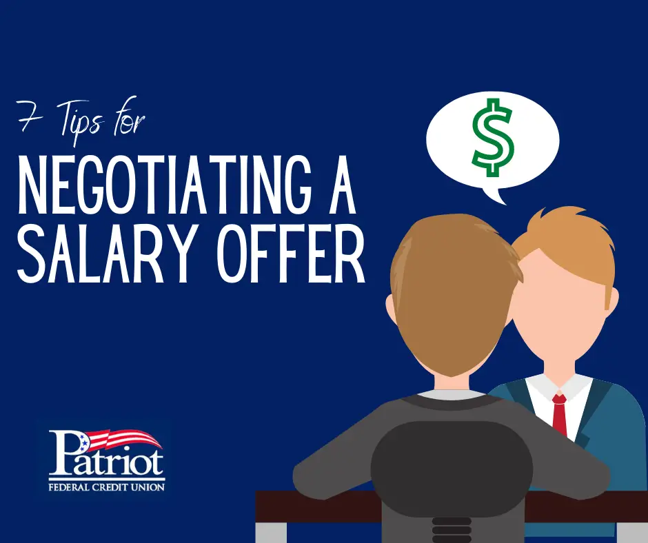 7 Tips for Negotiating a Salary Offer