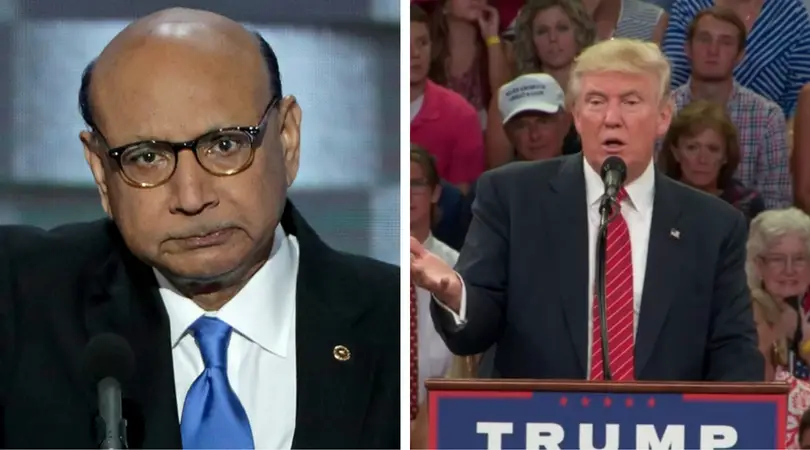 After Trump Attacked Khizr Khan, He SLAPPED Trump with ...