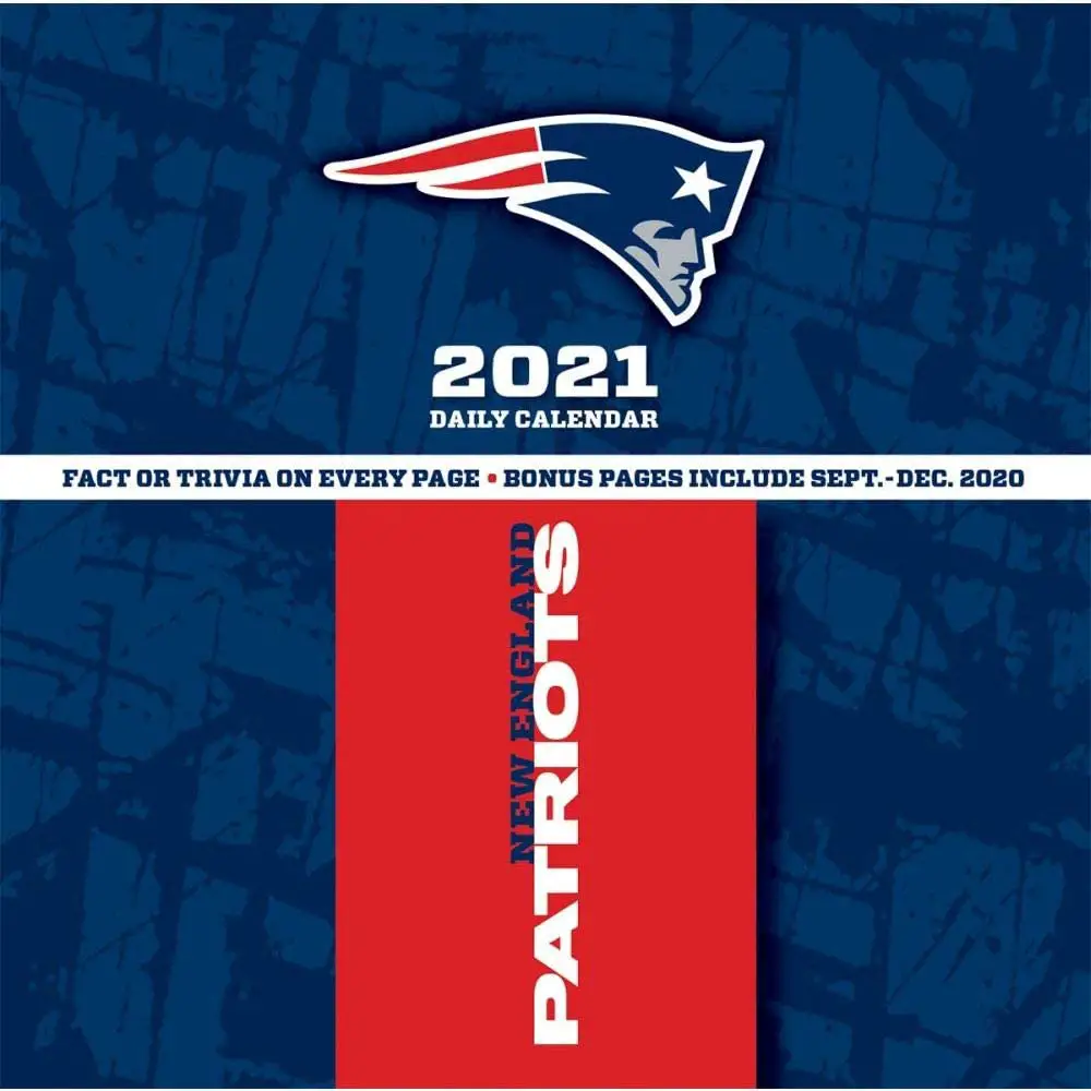 Amazon.com : TURNER Sports New England Patriots 2021 Box ...