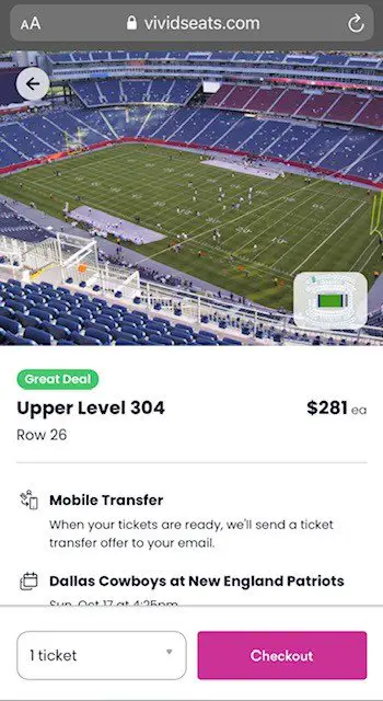 Best Places to Buy New England Patriots Tickets 2021 [NE Pats]  Sports ...