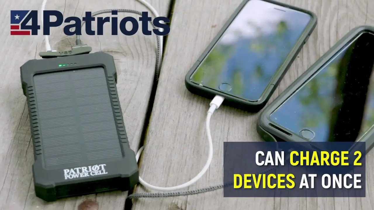 Best Solar Power Bank: REVIEW Patriot Power Cell