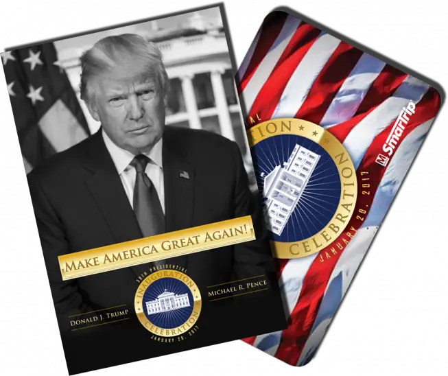 DC Subway Puts Trump on " Sleeve"  for Inauguration Cards (Which Don