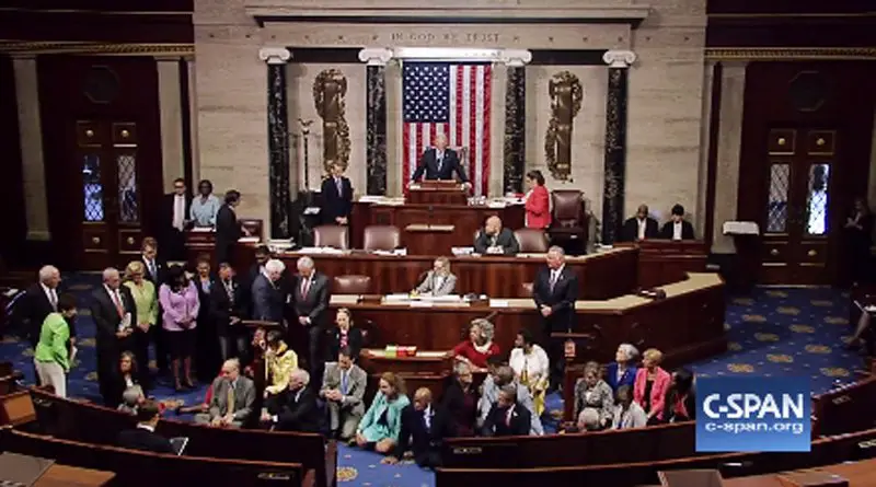 Democrats Stage Sit In on House Floor Over Gun Control ...