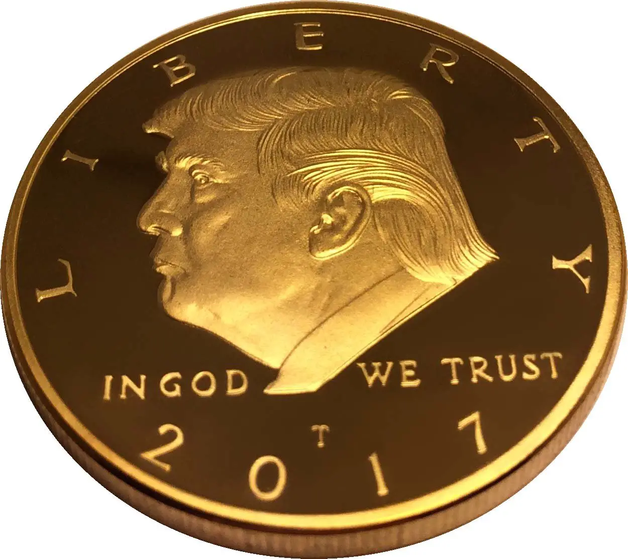 Donald Trump Gold Coin / 2017 Equatorial Guinea Donald Trump 1 oz Gold ...