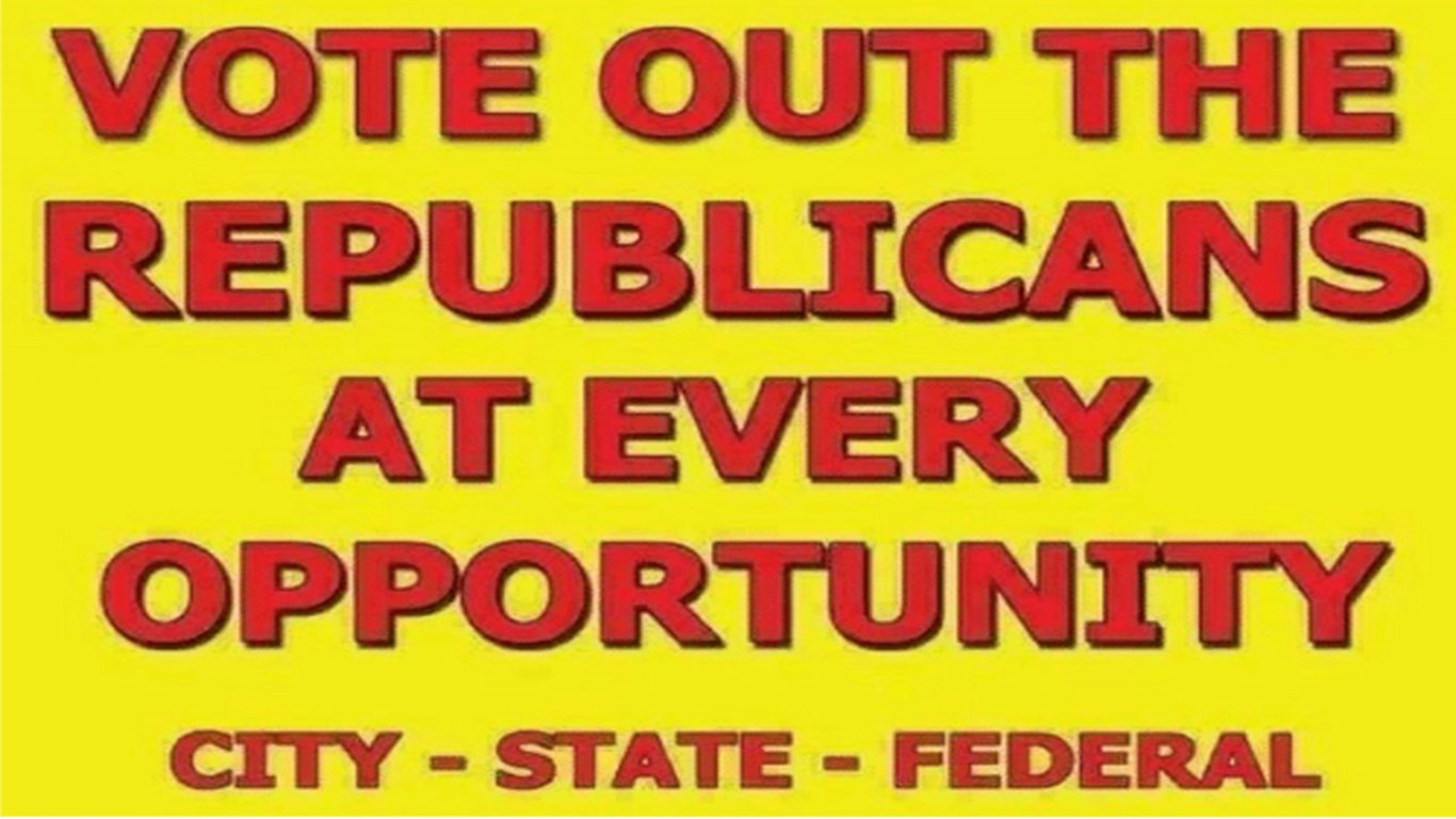 Every Republican must be voted out of office to save the ...