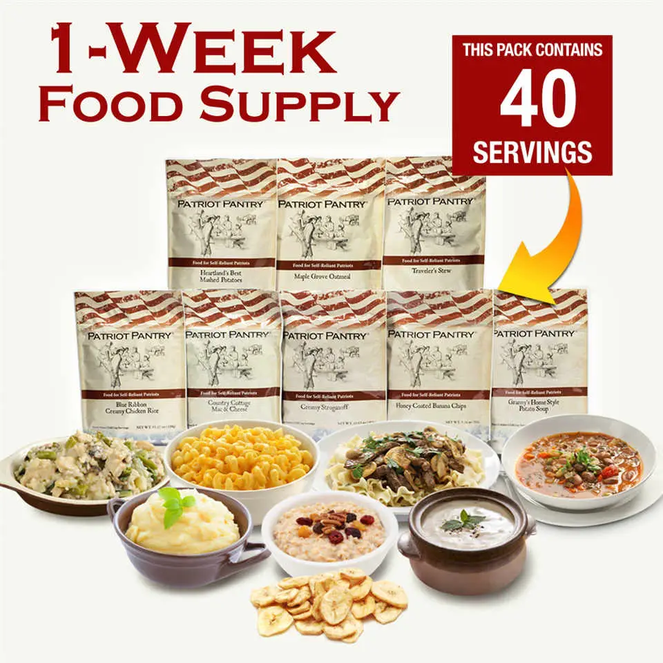 FOOD FOR PATRIOTS Reviews Survival Food Kits