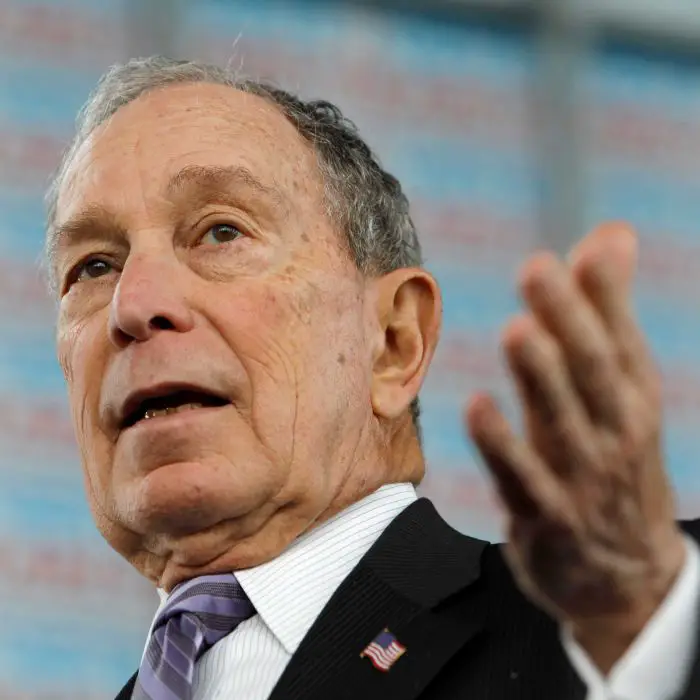 Former New York mayor Michael Bloomberg appears in first Democratic ...
