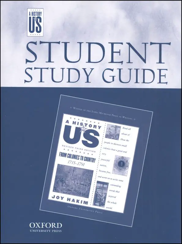 From Colonies to Country Student Study Guide (History of ...