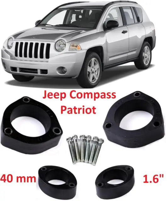 Lift Kit for Jeep Compass, Patriot 1.6"  40mm Leveling strut spacers