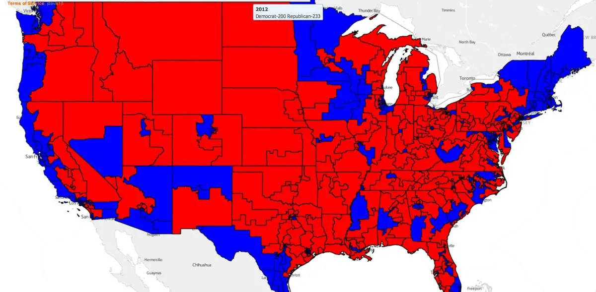 Map How Democrats and Republicans Changed