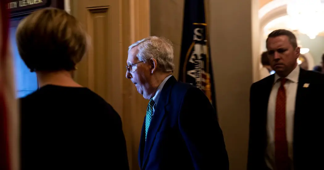 McConnell Has a Request for Veteran Federal Judges: Please ...