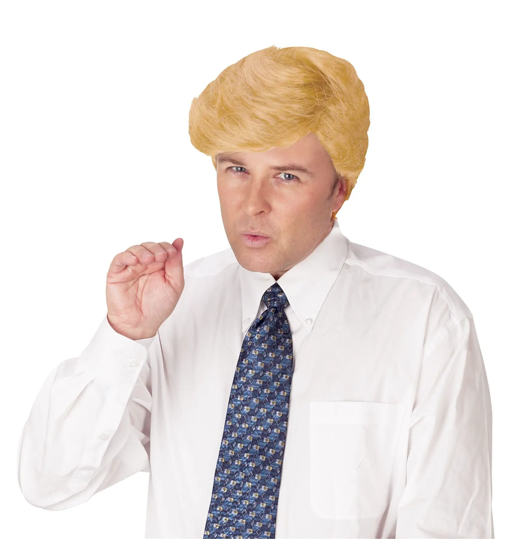 Mens President Donald Trump Comb Over Candidate Fancy Dress Wig