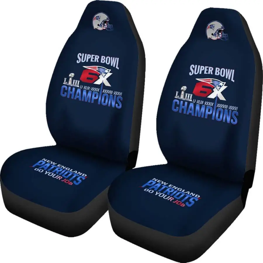 New England Patriots Car Seat Covers 50%Off
