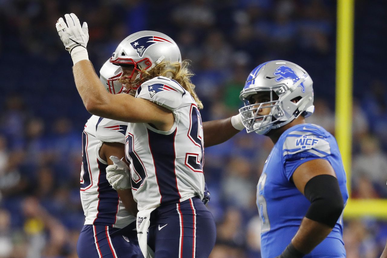 New England Patriots defense collects 9 sacks, crushes ...