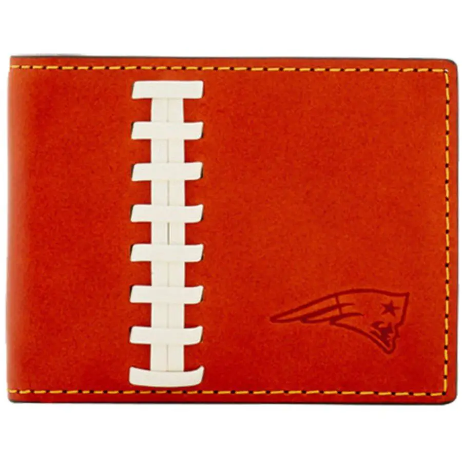New England Patriots Dooney &  Bourke Leather Credit Card Billfold ...