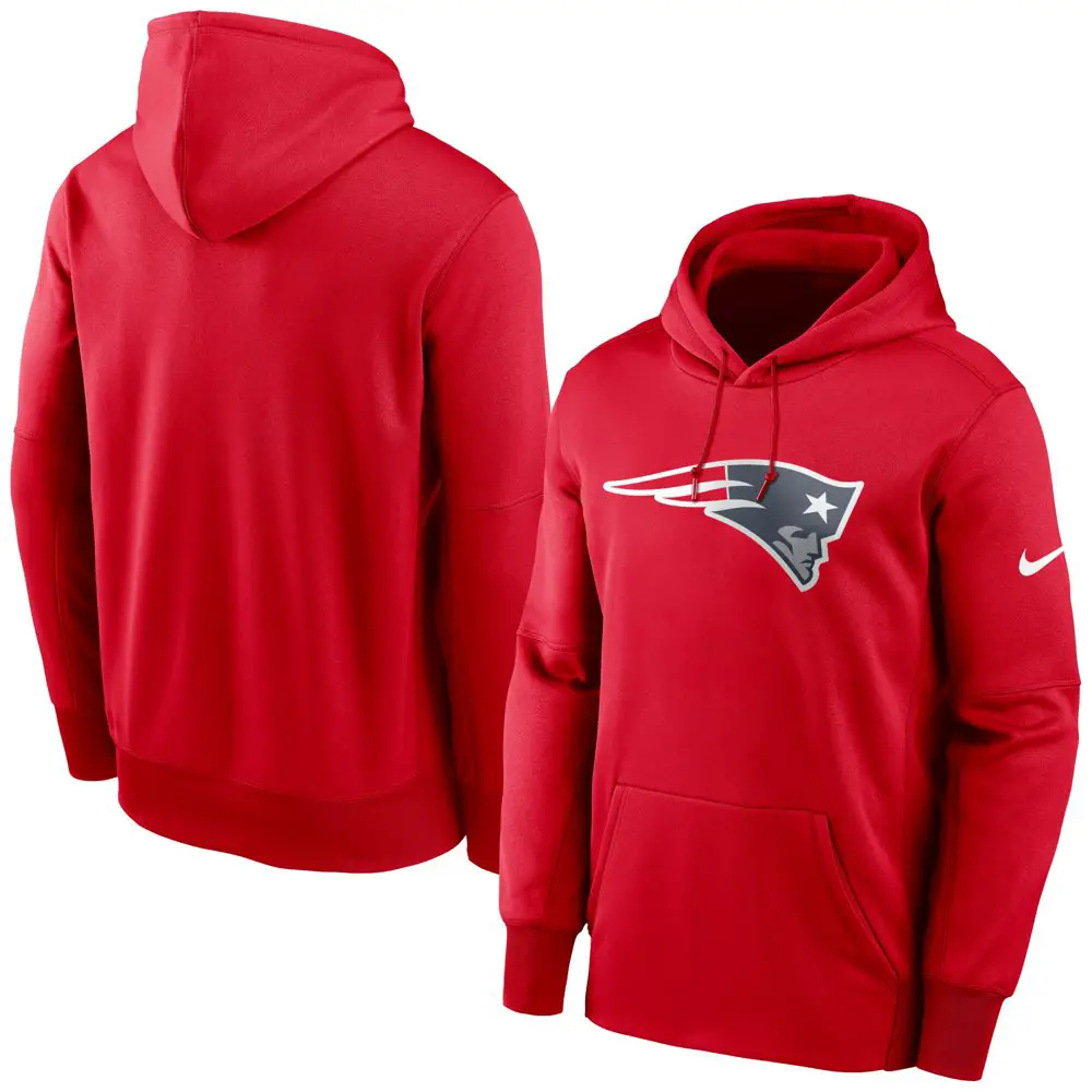 New England Patriots Nike Fan Gear Primary Logo Performance Pullover ...