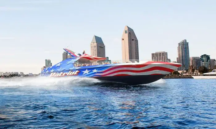 Patriot Jet Boat Thrill Ride for One, Two, or Four at Flagship Cruises ...