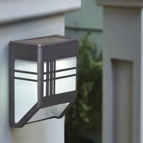 Patriot Lighting® Solar Integrated LED Mullins Deck/ Stairs Landscape ...