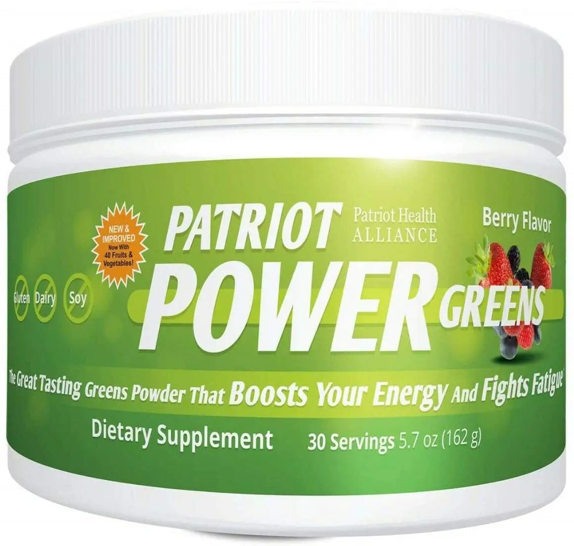 Patriot Power Greens Berry Flavor
