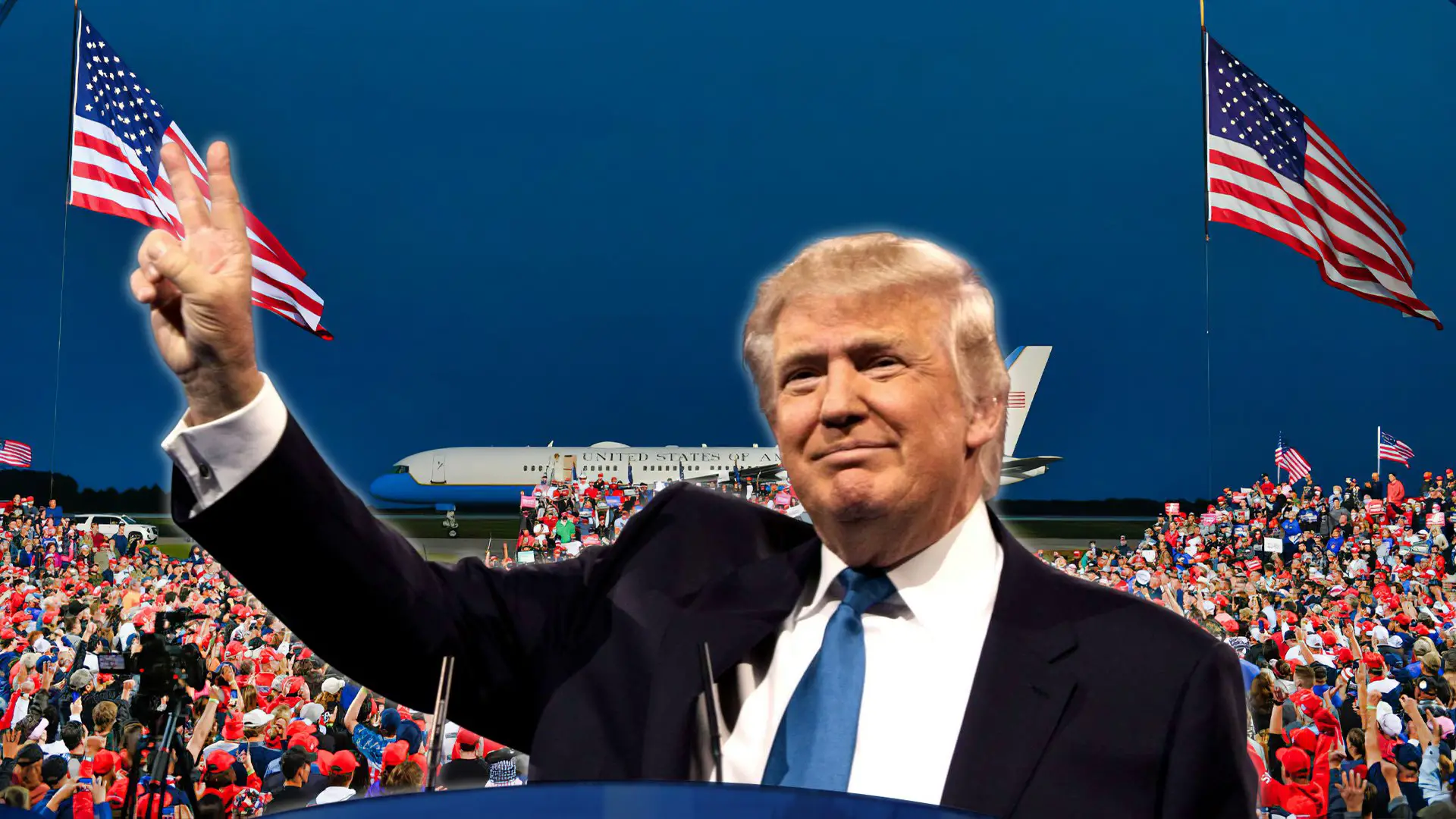 President Trumps Farewell Speech: We Will Be Back