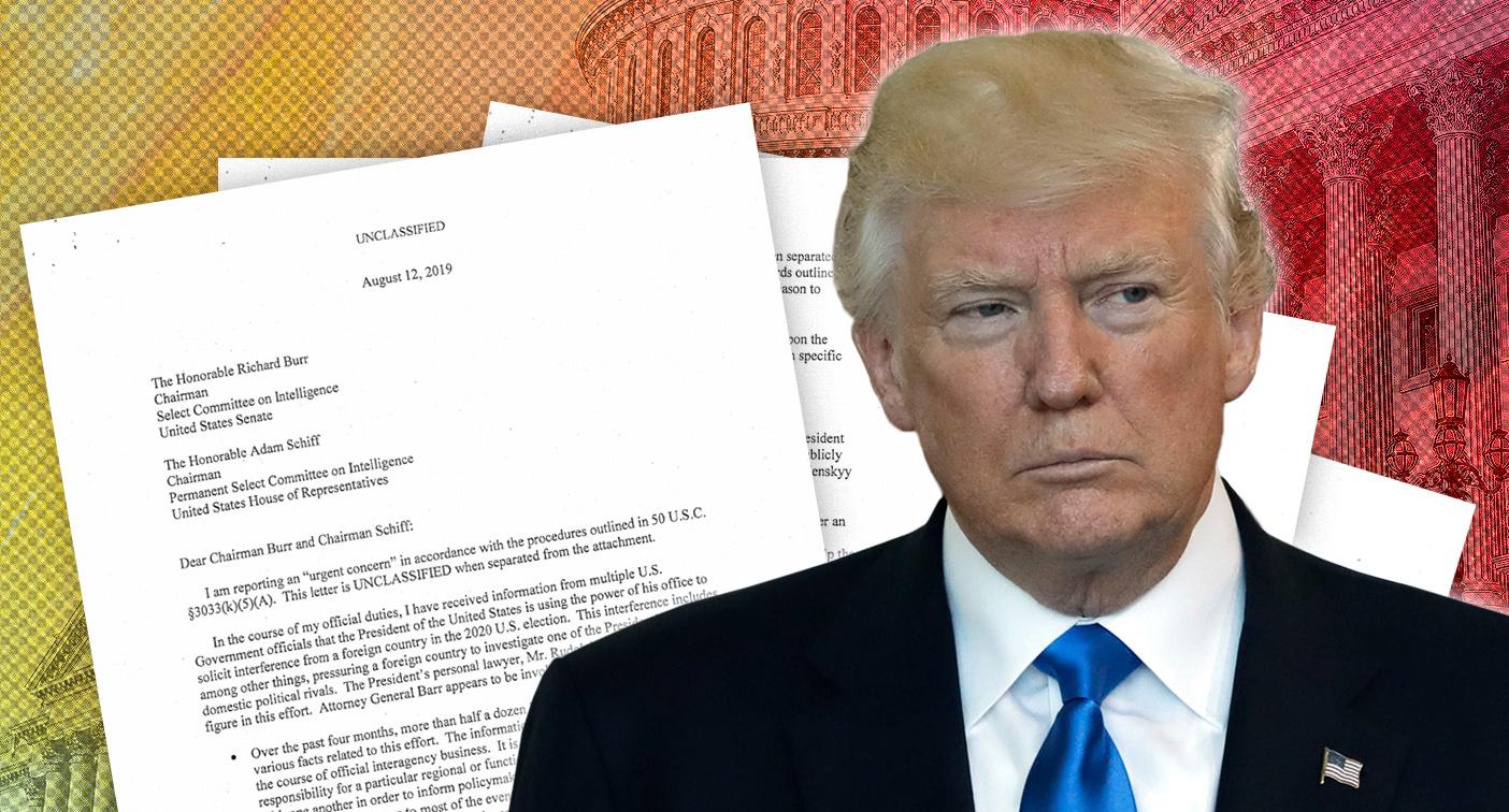 Read the full whistleblower complaint against Trump