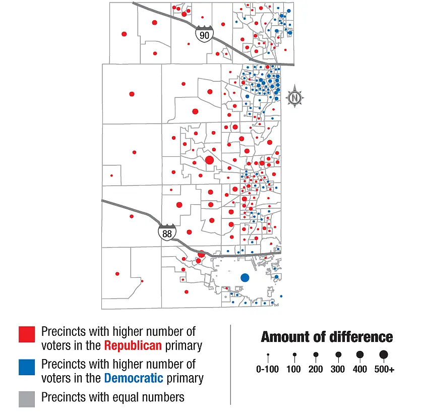 See how your neighbors voted in presidential primary