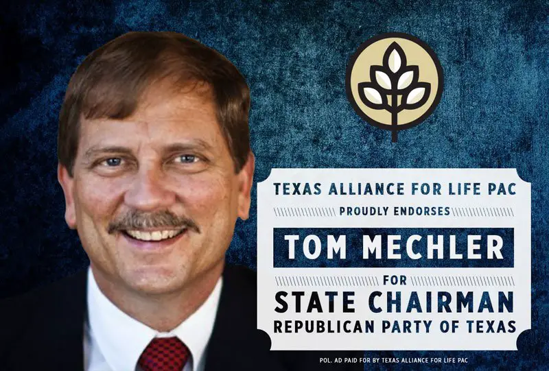 Texas Alliance for Life PAC Endorses Tom Mechler for Re ...