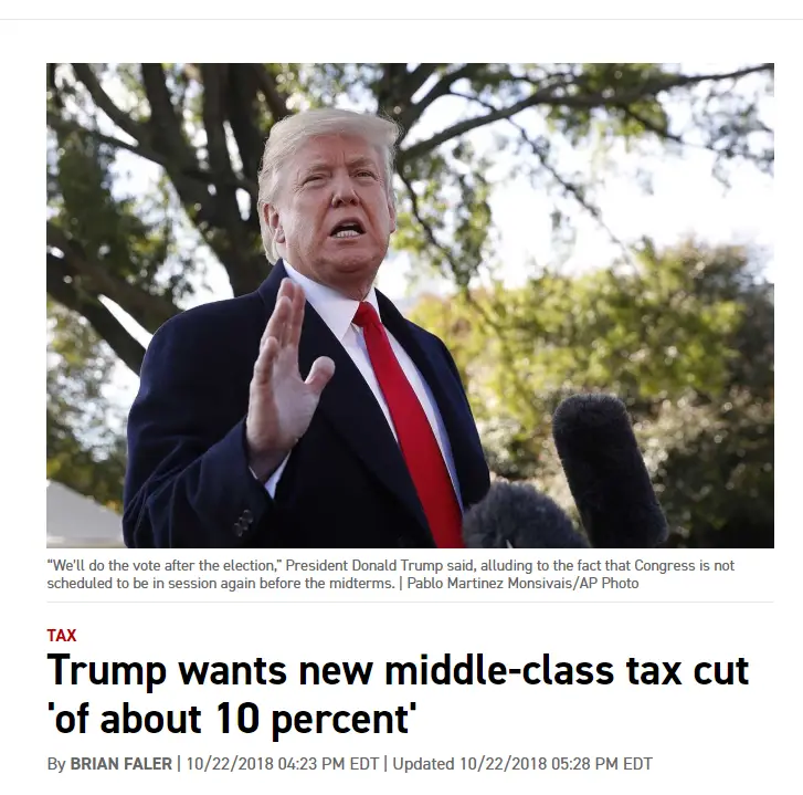 The middle class tax cut that wasnt: News organizations are ...