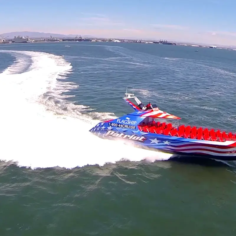 Tickets for the Patriot Jet Boat, San Diego