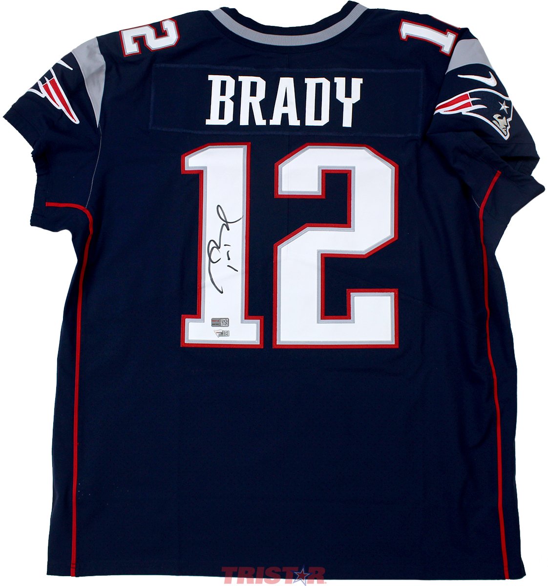 Tom Brady Autographed New England Patriots Nike 