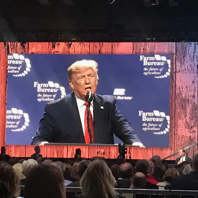 Trump lauds trade successes at 2020 AFBF Convention