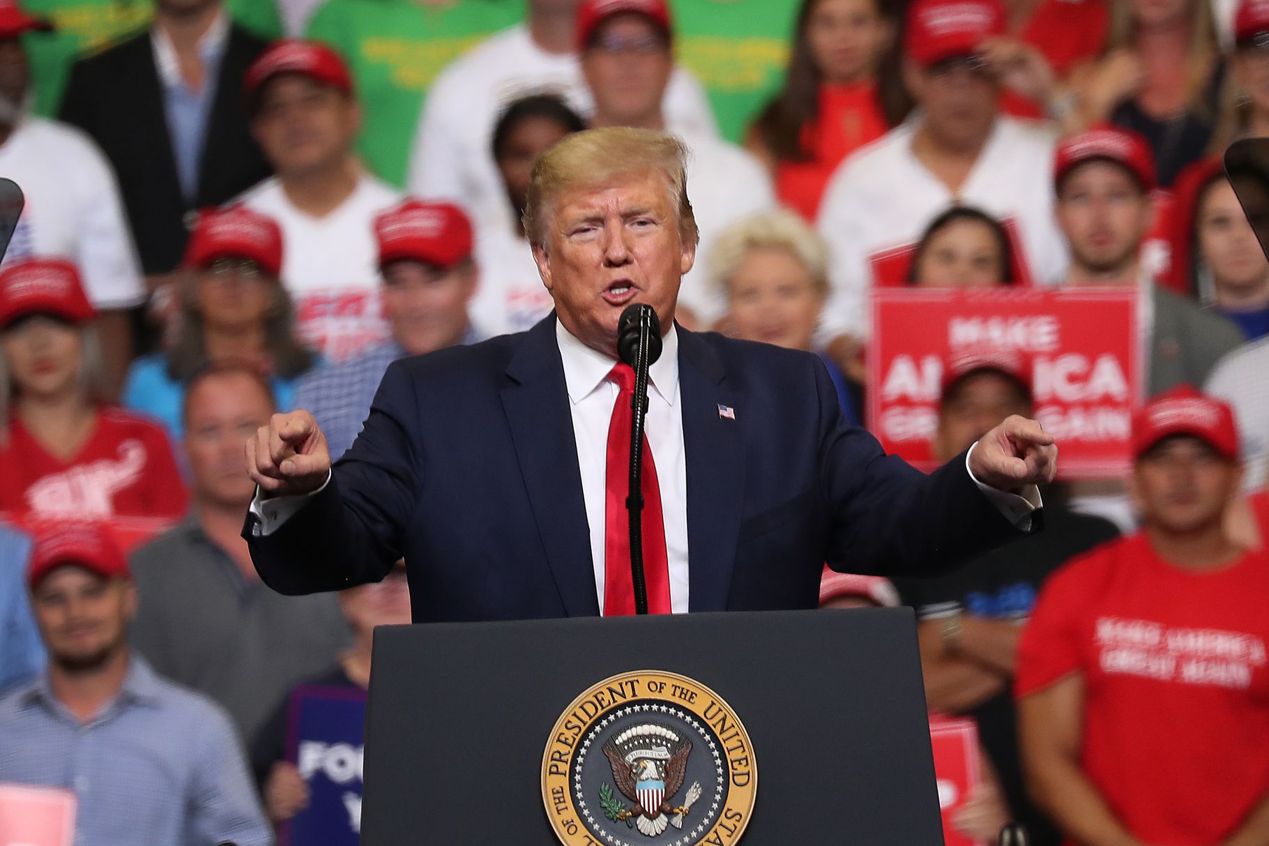 Trumps 2020 reelection rally: 2 winners and 4 losers in his speech
