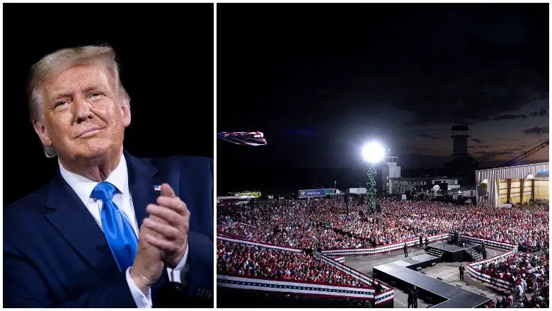 Trumps Jacksonville Rally Attendance: Florida Crowd Size Photos ...