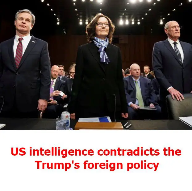 US intelligence contradicts Trump