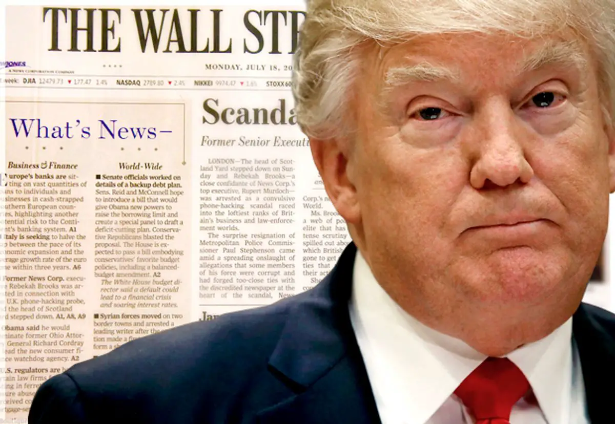 Wall Street Journal hits Trump for bumbling the Russia scandal, calls ...