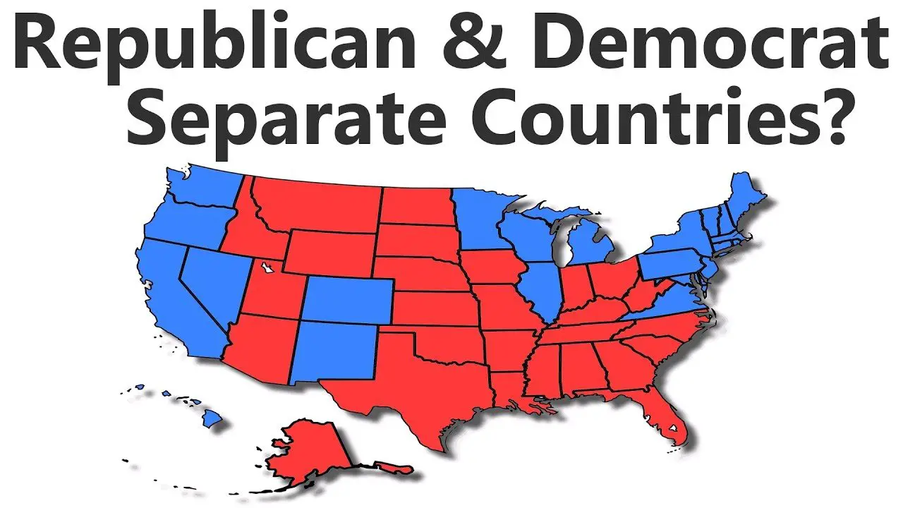 What If Republican and Democrat States Were Separate ...