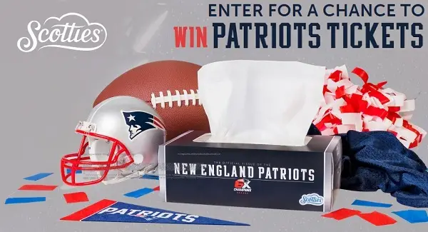 Win A Pair of Patriots Tickets!