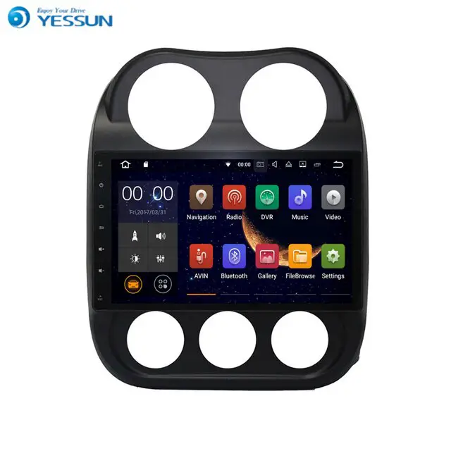 Yessun For JEEP COMPASS / Patriot 2007~2015 Android 6.0 Multimedia ...